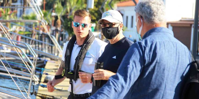 Bill Gates Bodrum Kalesini karış karış gezdi
