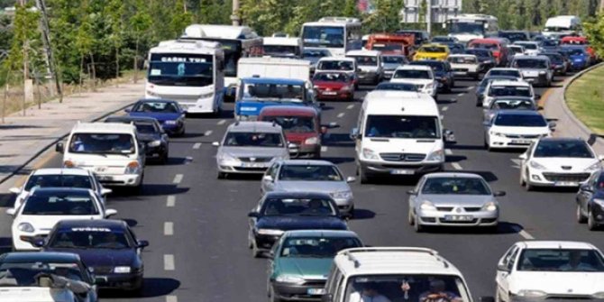 Denizli’de araç sayısı 441 bini aştı