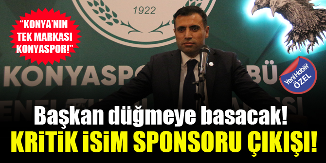 ÖZEL- Konyaspor, isim sponsorluğu konusunda radikal karar peşinde!