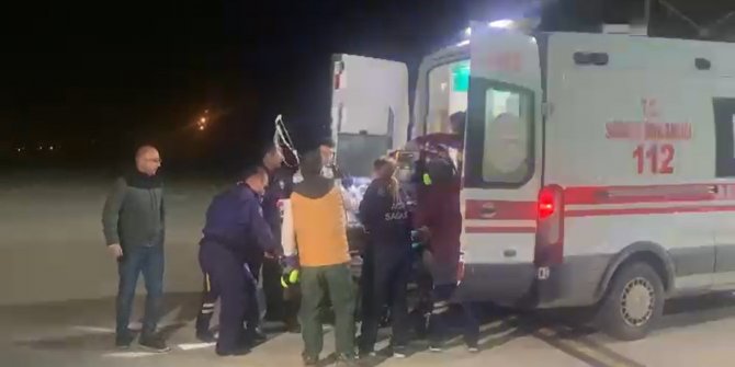 Polis helikopteriyle sevk edilen bebek kurtarılamadı