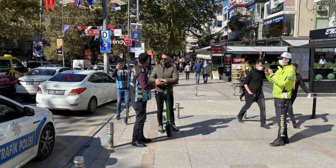 Elektrikli scooter denetimi