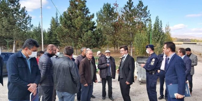 Kaymakam köy ziyaretlerine devam ediyor