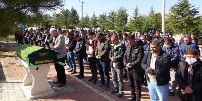 Konya’da öldürülen apartman görevlisi son yolculuğuna uğurlandı