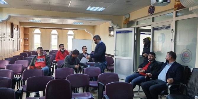 Karapınar'da Ziraat Odası, çiftçileri bilgilendiriyor