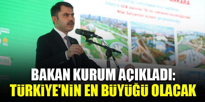 AKM Millet Bahçesi yarın açılıyor! Türkiye'nin en büyüğü olacak