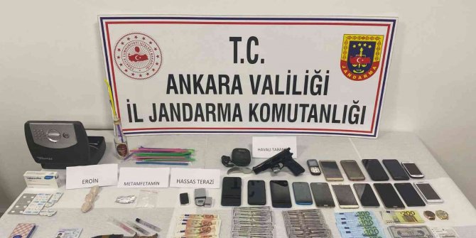 Ankara’da uyuşturucu operasyonu: 6 gözaltı