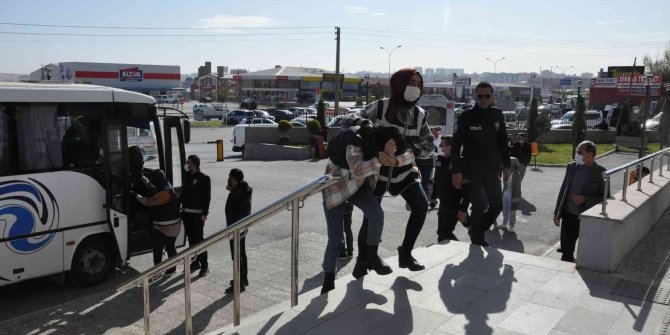 Karaman’da fuhuş operasyonunda 7 kişi tutuklandı