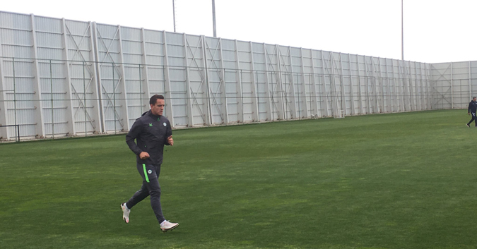 Konyaspor'da Amir Hadziahmetovic, takımdan ayrı çalışıyor