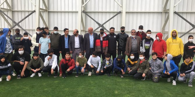 KİMSEV'deki çocuklar Konyaspor antrenmanına geldi