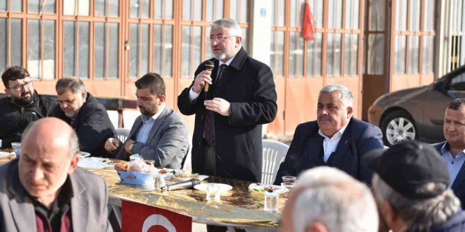 Başkan Aşgın sanayi esnafıyla kahvaltı’da bir araya geldi