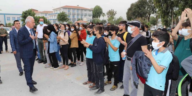 Üç Ocak Ortaokulunun öğrencileri keyif dolu bir gün yaşadı