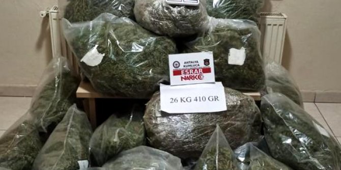 Uyuşturucu operasyonunda 1 tutuklama