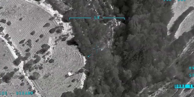 2 teröristin etkisiz hale getirildiği operasyon 'UÇBEY' kamerasında