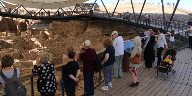 Göbeklitepe’ye ziyaretçi akını