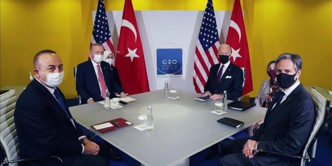 Erdogan et Biden conviennent de mettre en place un mécanisme commun pour consolider les relations