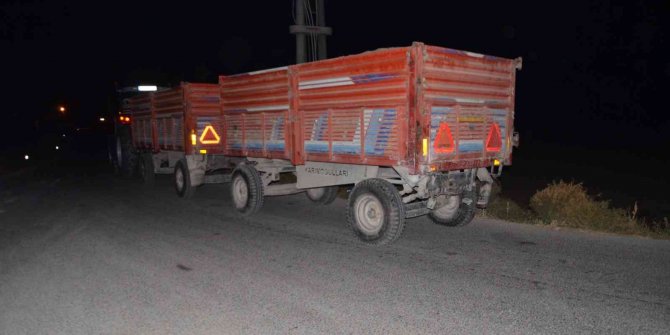 Konya’da otomobil ile traktör çarpıştı: 2 yaralı