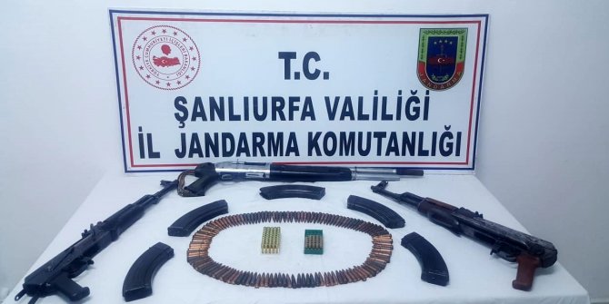 Uzun namlulu silahlar ele geçirildi