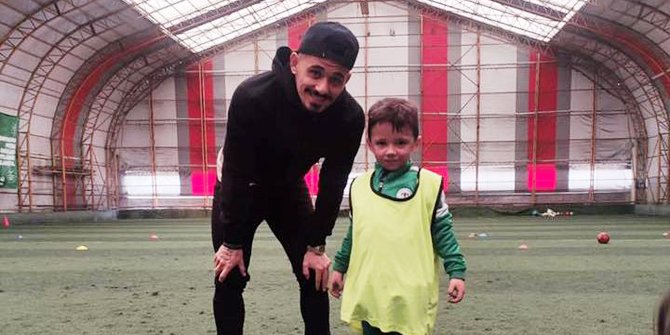 Serdar ile Musa miniklerle buluştu