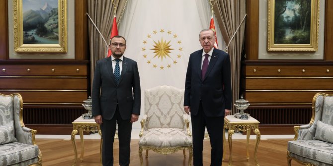 Cumhurbaşkanı Erdoğan, Moğolistan ve Ukrayna büyükelçilerinin güven mektuplarını kabul etti