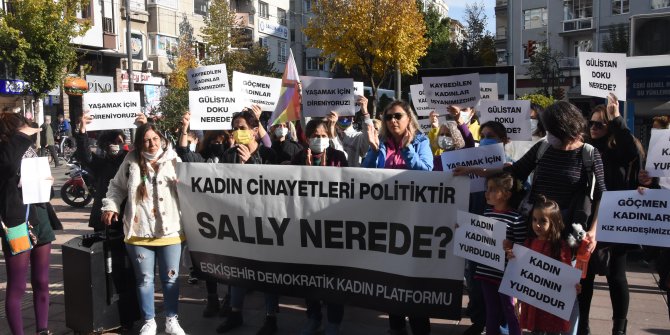 Eskişehir'de kadınlardan ‘Sally nerede' eylemi