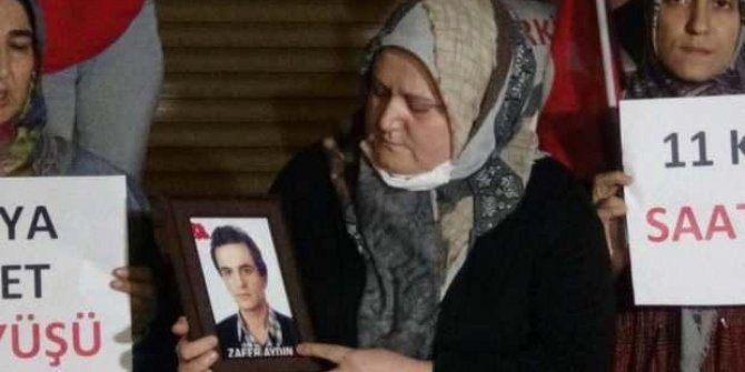 Evlat nöbetindeki anne, oğlunu kaçıran HDP'li vekilin adını verdi
