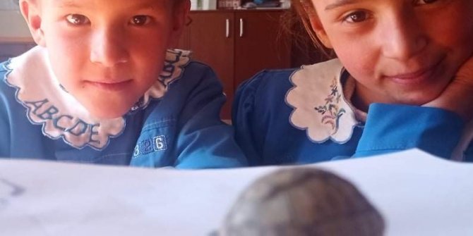 Yavru kaplumbağaya öğretmen ve öğrenciler sahip çıktı
