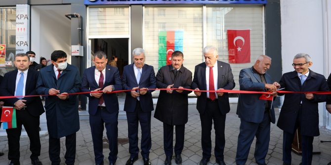 Iğdır'da Azerbaycan Kültür Evi açıldı