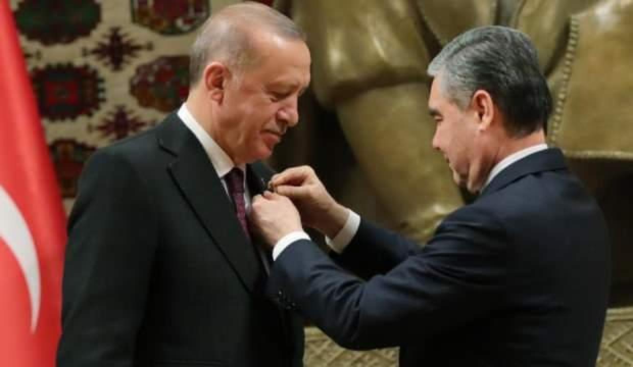 Başkan Erdoğan’a 'Devlet İşbirliği Nişanı'