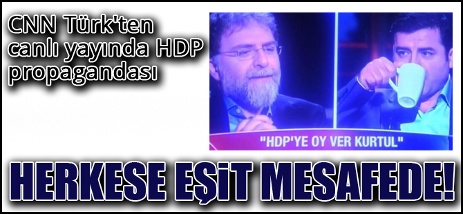 CNN Türk'ten canlı yayında HDP propagandası