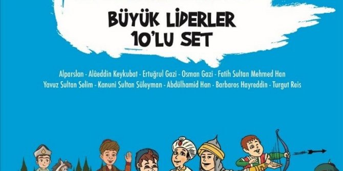 Türk büyüklerinin hayatı çocuklara kitap ağaçlarıyla okutulacak