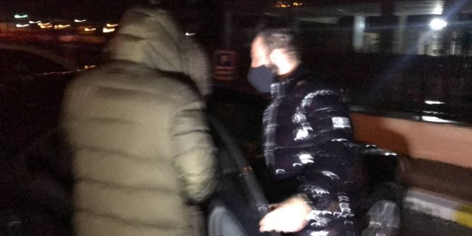 Yunan polis, Edirne'de kız arkadaşıyla yanlış yola girmiş!!