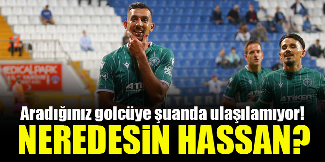 Konyaspor, Ahmed Hassan'dan verim alamıyor!