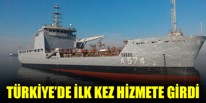 İsmail Demir duyurdu: TCG A-574 hizmete girdi! Hayırlı olsun