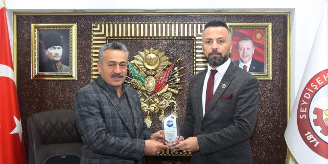 Seydişehir Ülkü Ocakları Başkanı Karaaslan'dan Tutal'a ziyaret