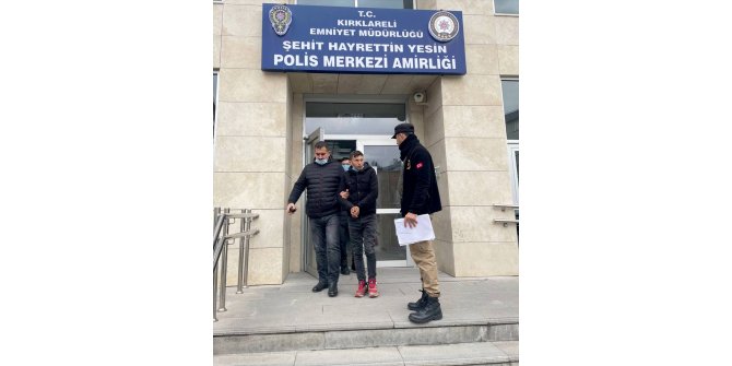 Kırklareli'nde internet ve telefon kablolarını çalan 3 şüpheli yakalandı