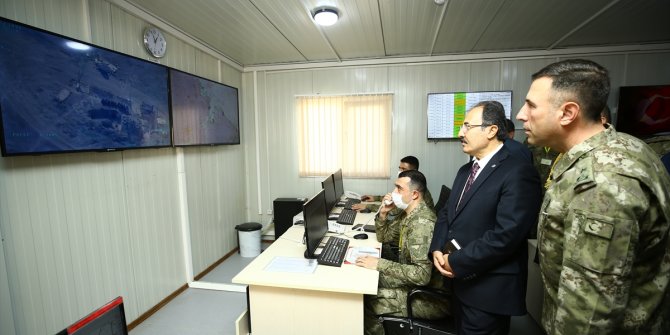 Türkiye'nin Bakü Büyükelçisi Bağcı, Türk-Rus Ortak Gözlem Merkezi'ni ziyaret etti