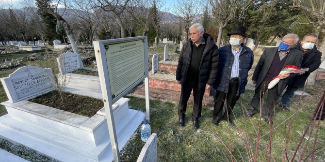 Devlet sanatçısı Sadi Yaver Ataman, mezarı başında anıldı