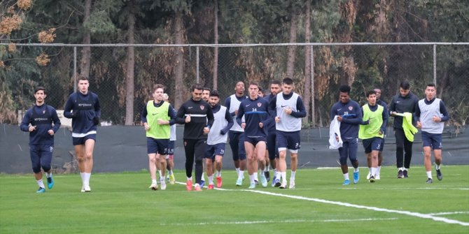 Hatayspor, Trabzonspor maçının hazırlıklarına devam etti