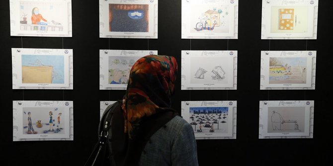 Trabzon'da, 9. Karikatür Yarışması'nın ödül töreni yapıldı