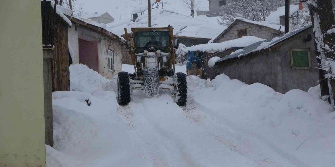 Muş’ta 63 köy yolu ulaşıma kapandı