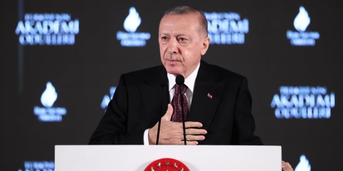 Cumhurbaşkanı Erdoğan, 2021 İlim Yayma Ödülleri Töreni'nde konuştu: (1)