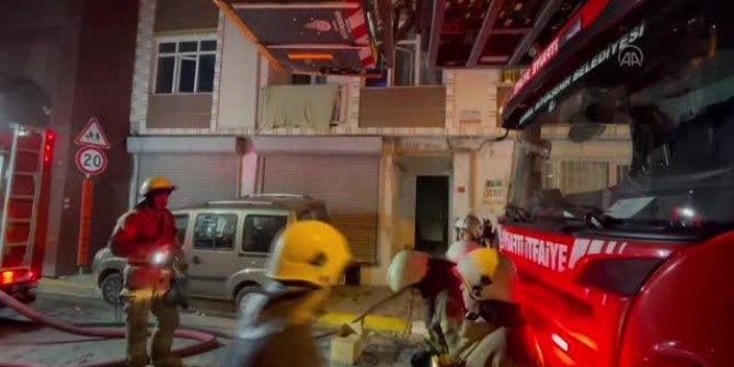 Beyoğlu’ndaki bir binada çıkan yangın söndürüldü
