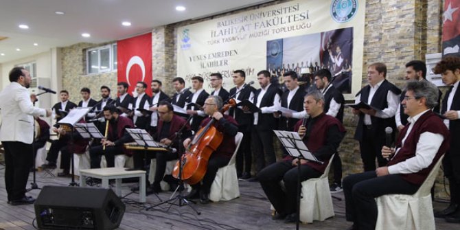 İvrindi'de muhteşem Yunus Emre atmosferi