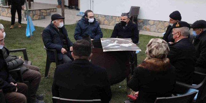 Korona virüsü yenik düşen muhtar son yolculuğuna uğurlandı