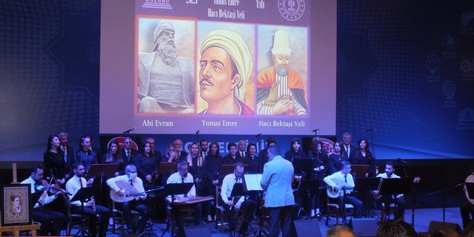 Sivas'ta "2021 Yunus Emre ve Türkçe Yılı" konseri düzenlendi