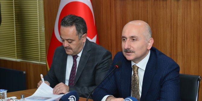 Ulaştırma ve Altyapı Bakanı Karaismailoğlu, Karabük'te konuştu: