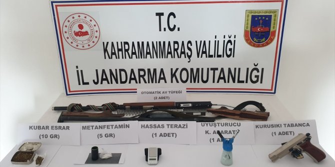 Kahramanmaraş'ta uyuşturucu operasyonunda 3 kişi yakalandı