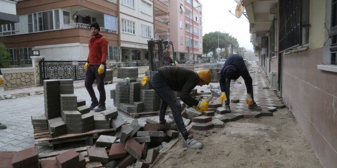 Baraj Caddesi yol düzenlemesi tamamlanıyor