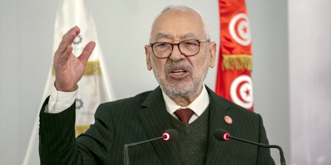 Gannuşi'den 'Tunus'un geleceğini belirleyecek kapsamlı diyalog' çağrısı