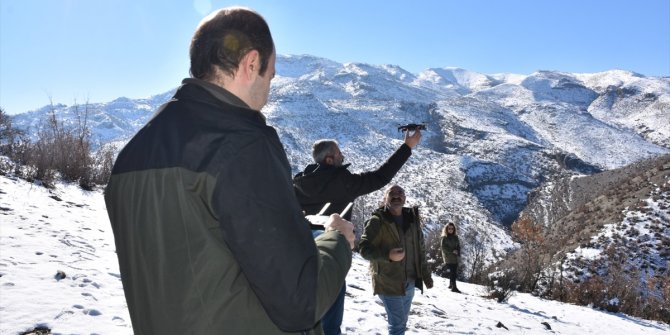 Şırnak'ta kaçak avcılığa yönelik drone ile denetim yapıldı